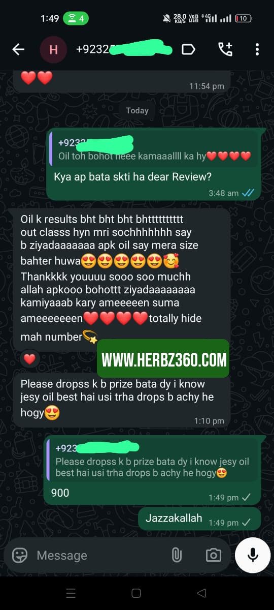Herbz360 customer review 1