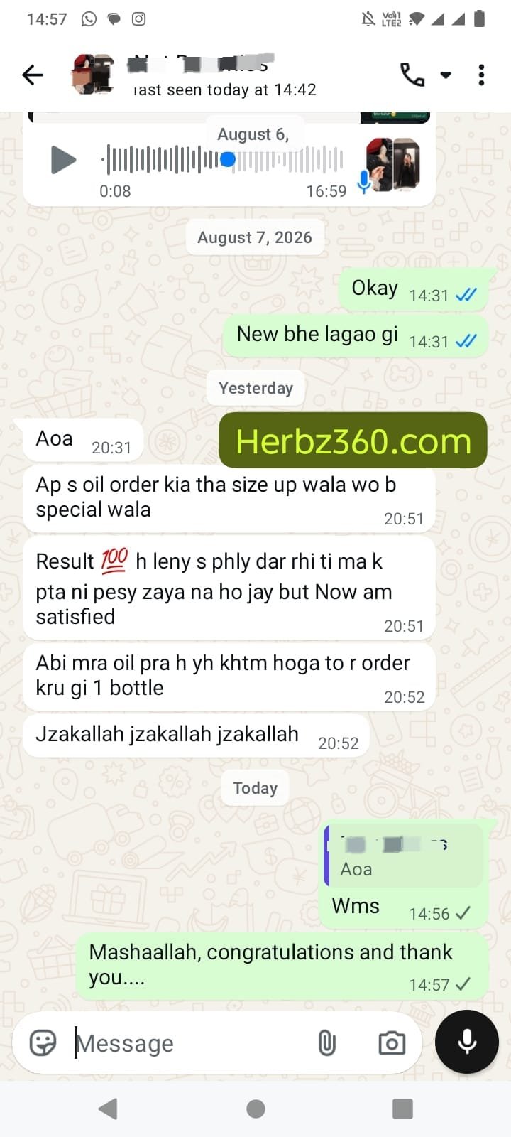 Herbz360 customer review 4